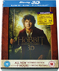 Lo Hobbit: Un viaggio inaspettato - Extended Edition (2 Blu-Ray 3D + 3 Blu-Ray) (Import UK, Audio IT