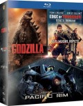 Sci-fi Boxset (Godzilla, Pacific rim, Edge of tomorrow, 3 Blu-Ray)