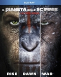 Il Pianeta delle Scimmie - La Trilogia (3 Blu-Ray)