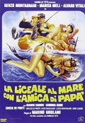 La liceale al mare con l'amica di papā