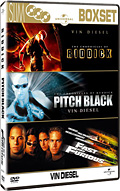 Vin Diesel Slim Box Set (Pitch Black, The Chronicles of Riddick, Fast and Furious, 3 DVD)