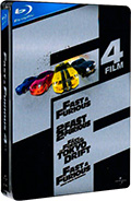 Fast and Furious Collection - Limited Steelbook (4 Blu-Ray)