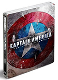 Captain America - Limited Steelbook (Blu-Ray + DVD)