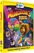 Madagascar 3 - Ricercati in Europa (Blu Ray 3D)