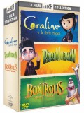 Cofanetto: Boxtrolls + Coraline + Paranorman (3 DVD)