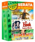 Cofanetto: Le avventure di Tintin + Hook - Capitan Uncino + Jumanji (3 DVD)