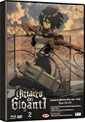 L'attacco dei giganti - Stagione 1, Vol. 2 - Limited Edition (Blu-Ray + DVD)