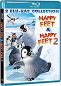 Happy Feet Collection (Happy Feet, Happy Feet 2, 2 Blu-Ray)