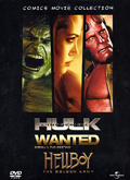 Comics Boxset (Hellboy 2, Wanted, L'incredibile Hulk, 3 DVD)