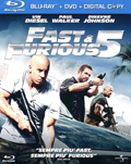 Fast and furious 5 (Blu-Ray + DVD)