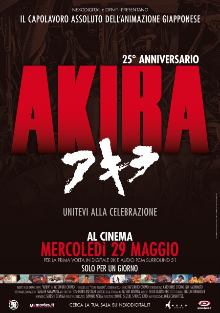 Akira al cinema dopo 25 anni!