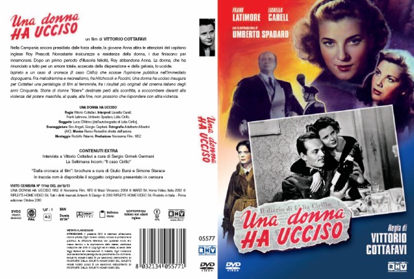 Una donna ha ucciso di Cottafavi in DVD!