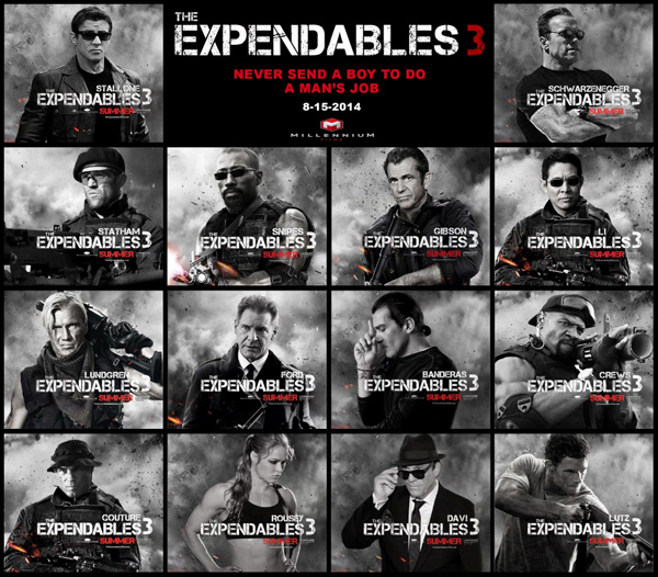 Terzo raduno degli Expendables!!