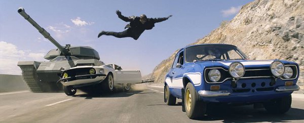 Fast & Furious contro il carro armato!