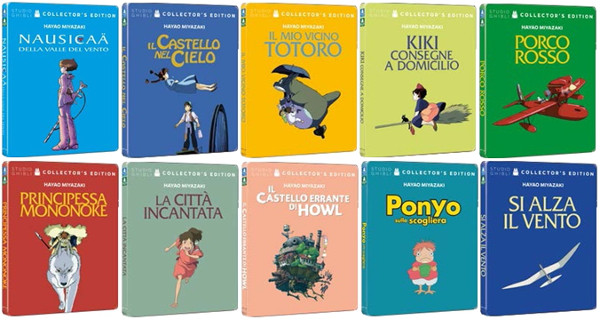 UPDATE: Steelbook Ghibli non ordinabili!