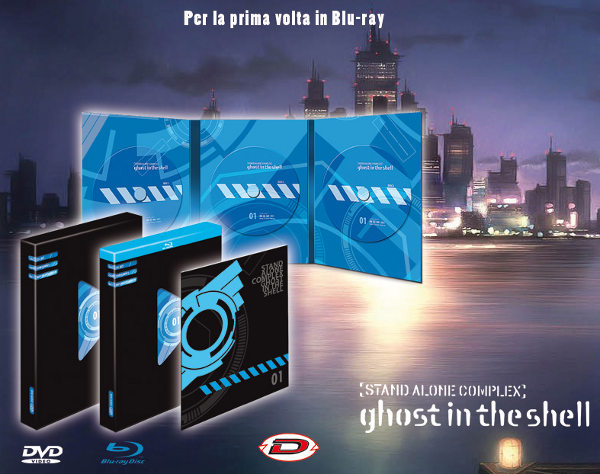 Tutto (ma proprio tutto) Ghost in the Shell in Blu-Ray!