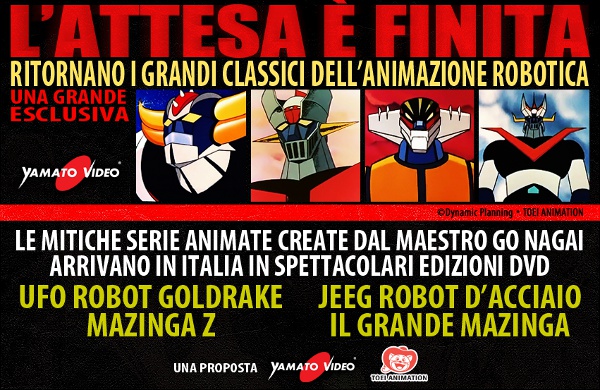 EPOCALE: I robot di Go Nagai!!!