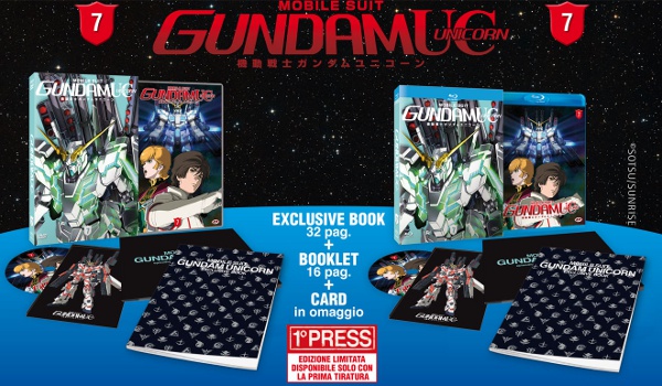 Cover ufficiali di Gundam Unicorn 7!