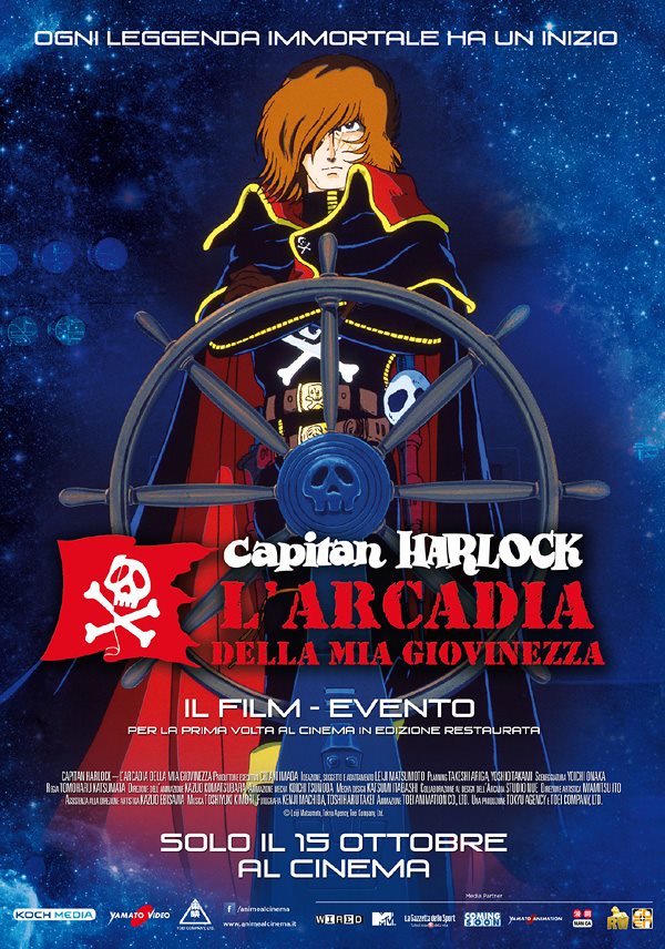 UPDATE Capitan Harlock: il poster ufficiale!