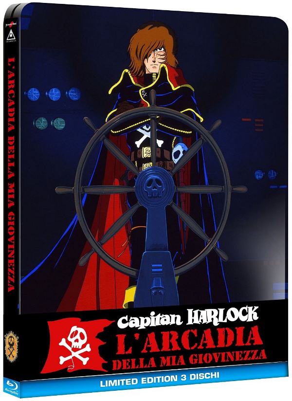 Confermata la Steelbook per Capitan Harlock!