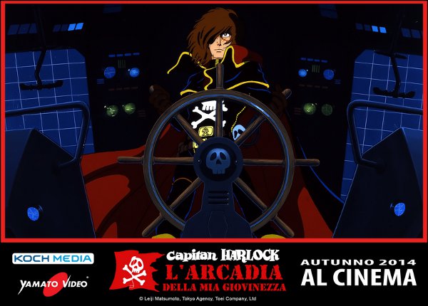 UPDATE: La nuova voce di Capitan Harlock ...