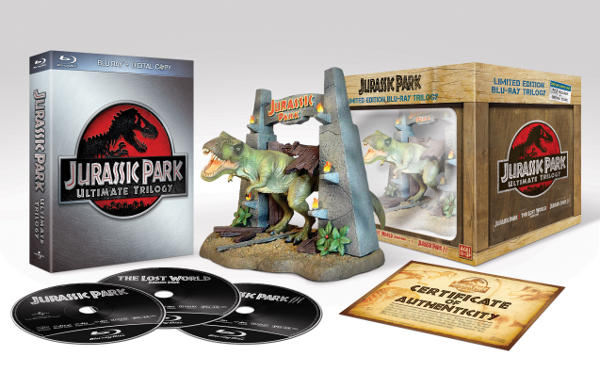 Jurassic Park Trilogy Blu-Ray a novembre in Italia!