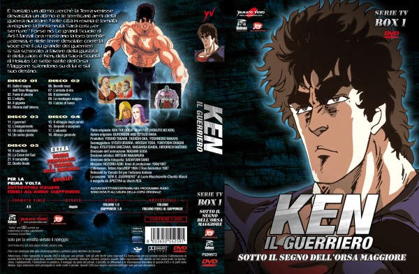 Ecco il primo box di Ken il guerriero