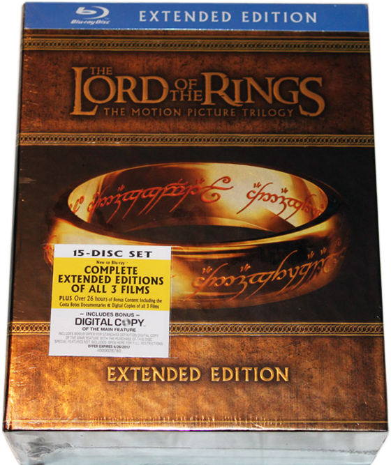 Blu-Ray LOTR Extended: le foto del cofanetto!!