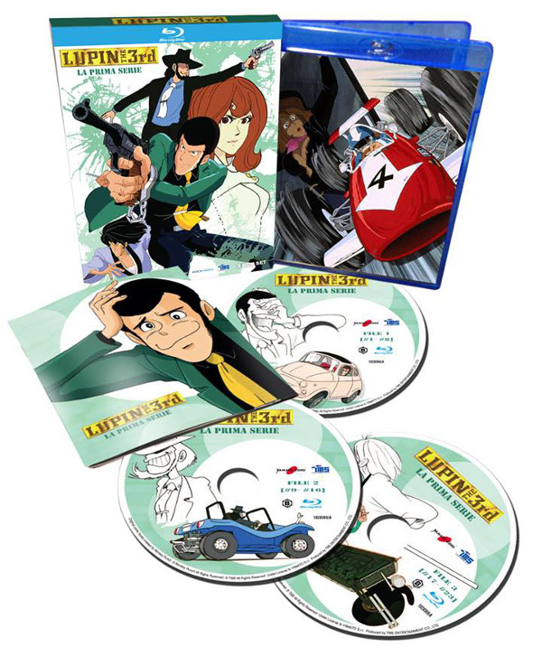 Lupin III in Blu-ray con un piccolo cambiamento!