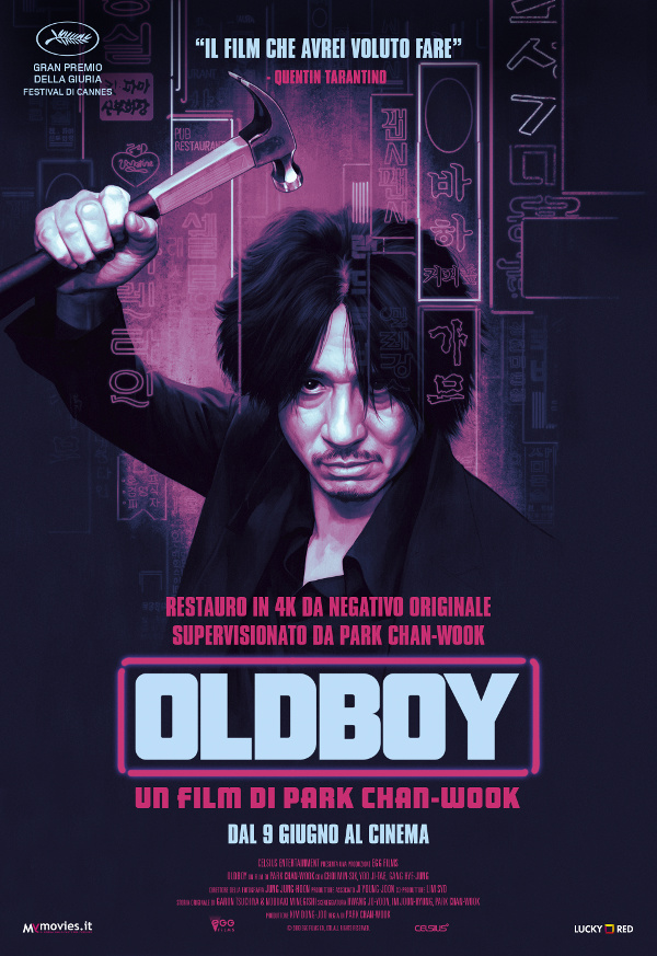 Oldboy in UHD e anche al cinema!