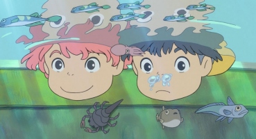 I DVD di Ponyo sulla scogliera