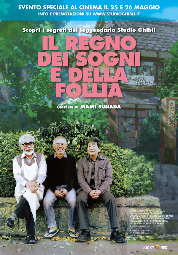 Sogni e follia dello Studio Ghibli al cinema!