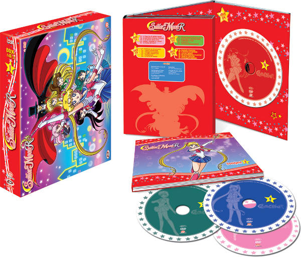 Sailor Moon: la luna splende in DVD!