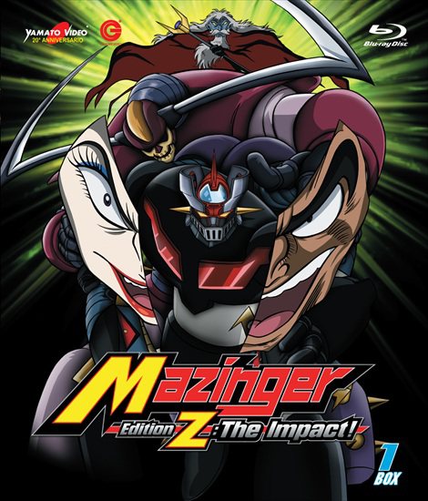 Shin Mazinger  il primo Nagai in Blu-Ray!