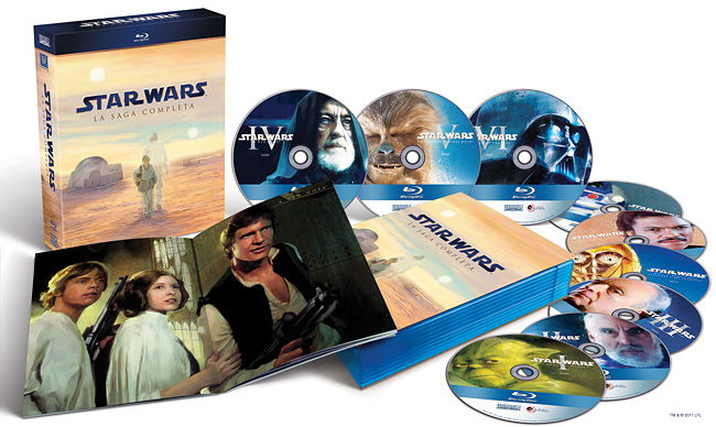 Star Wars Saga Blu-Ray Italiano<#alt# alt=