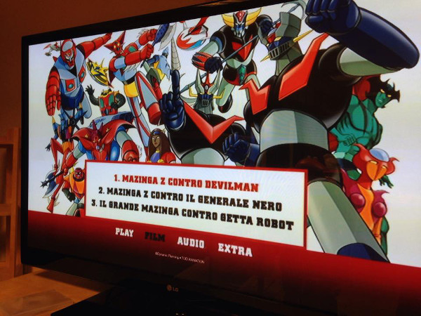 I menu dei Super Robot!