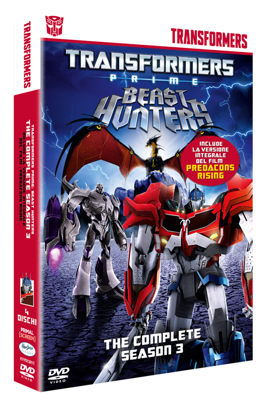 Anche Transformers Prime stagione 3 in cofanetto!