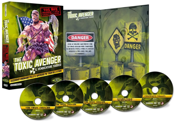 Toxic Avenger: qualche info in pi sul cofanetto...