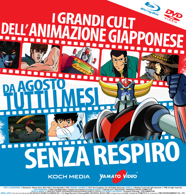 Goldrake sprinta in Blu-ray! In buona compagnia!